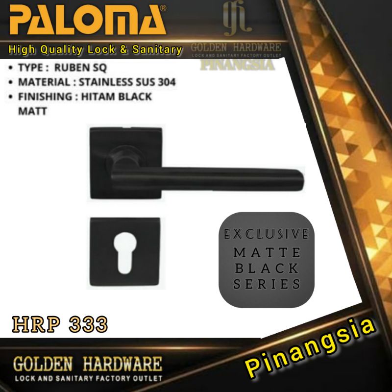 Handle Pintu Paloma Gagang Pintu Pegangan Pintu Handle Roses HRP 333
