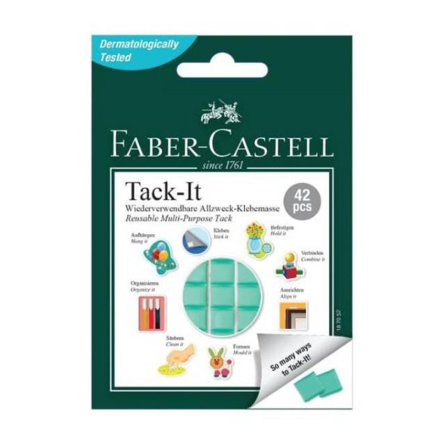 

Perekat serba guna Tack It 30gr Green FaberCastell