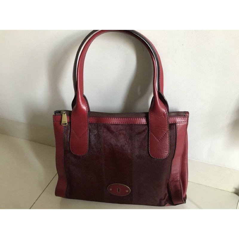 preloved vintage Fossil bag.Authentic.