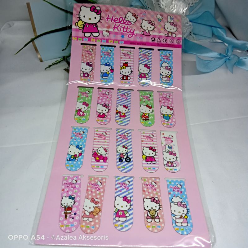 

Pembatas Buku Magnet Motif Lucu Isi 20 pcs