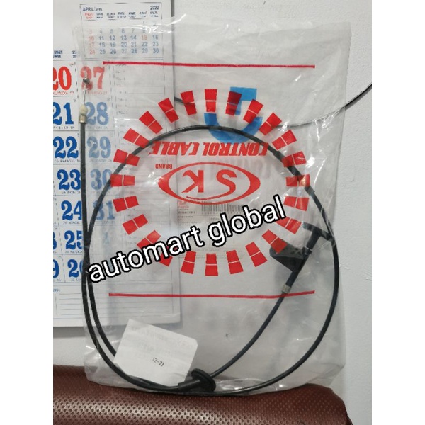 kabel kap mesin avanza xenia lama 53630-bz010