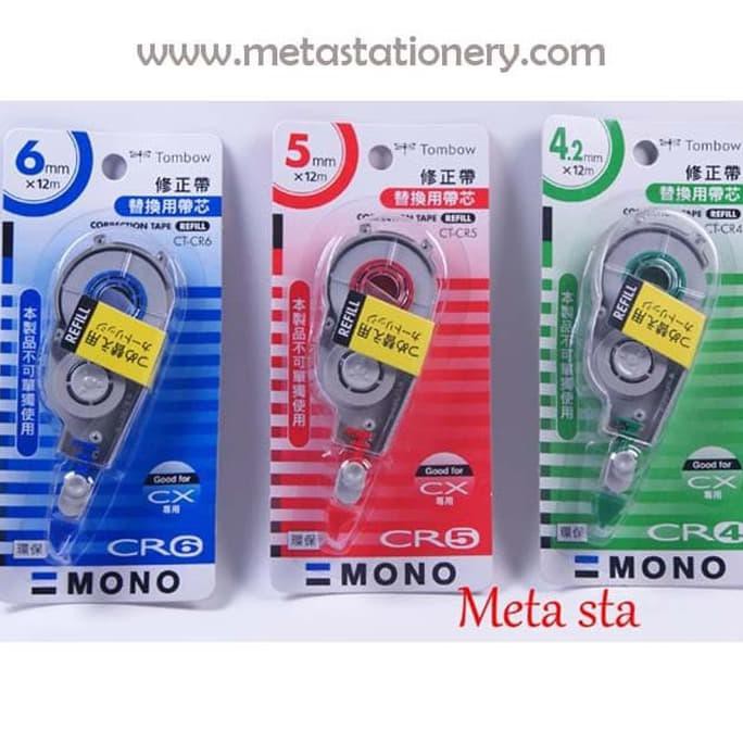 

Refill Correction Tape / Tipex Tombow Mono CT-CX - Biru AP149