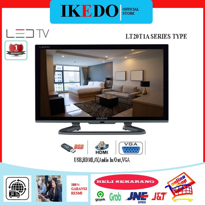 TV 20 INCH LED IKEDO LT-20T1A