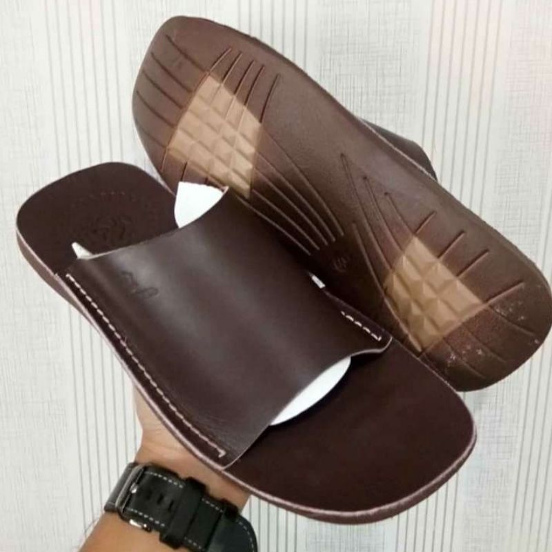 Sandal kulit ful sampai alas