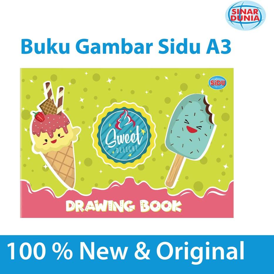 

Buku Gambar Sidu A3 / Drawing Book Sinar Dunia A3 / Buku Gambar Anak A3 TK SD SMP SMA / Buku Sketsa Hot Sale