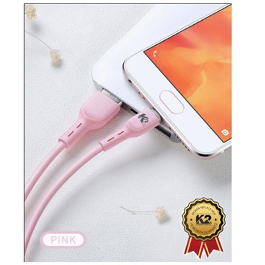 Kabel Data MACARON K2 Premium Quality CM-01 Micro Usb V8 Fast Charging