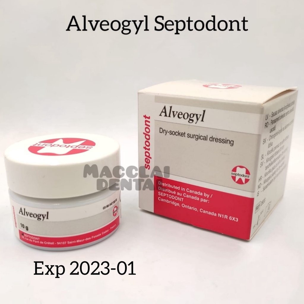 DENTAL ALVEOGYL ALVOGYL