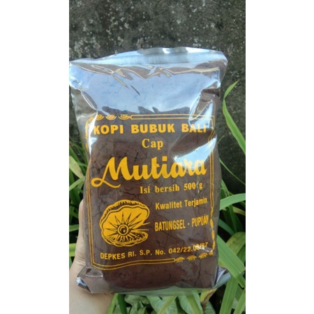 

kopi serbuk tubruk "cap mutiara