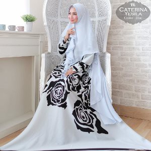 top Tk Syari Catarina Yesila baju muslim wanita trendi murah XXL bigsize jumbo Bahan Catarina Impor