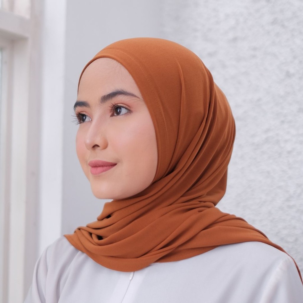 Mum Hijab Jilbab Instan Jersey Hanum 3 in 1 Mumhijab  / Hijab jersey / Pashmina jersey-4