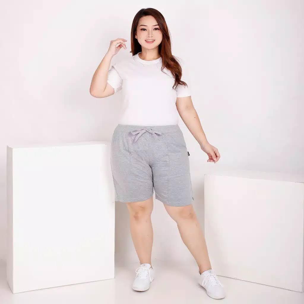BIGSIZE Celana Pendek Wanita Jumbo Celana Wilssy 3XL - JCCollections