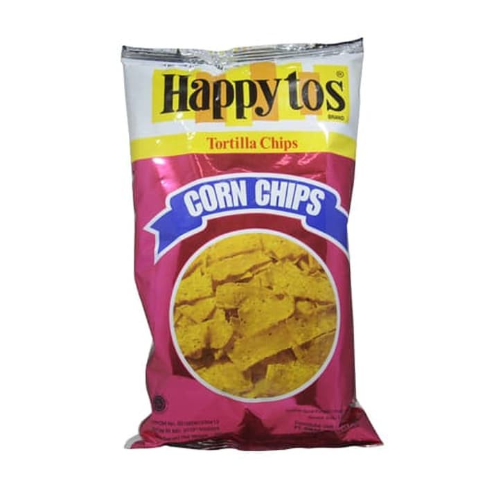 

Happytos Keripik Realcorn Chips Merah 160gr