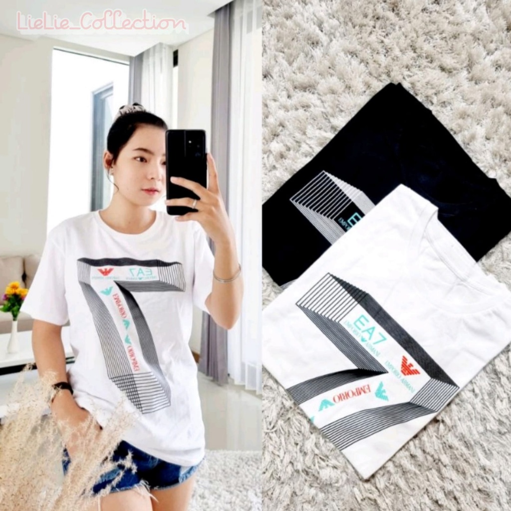 KAOS WANITA IMPORT MURAH / KAOS WANITA BAHAN KATUN ALL SIZE