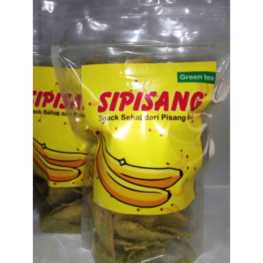 

kripik pisang Sipisang rasa green tea
