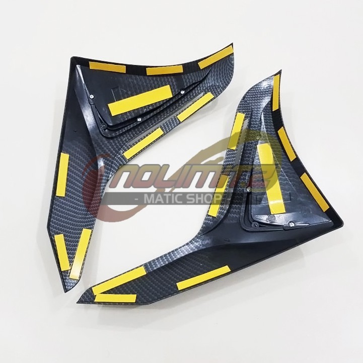 Cover Sayap Body Depan Bawah NEMO Carbon Yamaha NMAX 2020