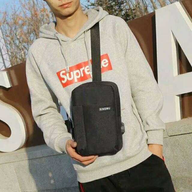 TAS SELEMPANG PRIA ANTI MALING/XINGMU