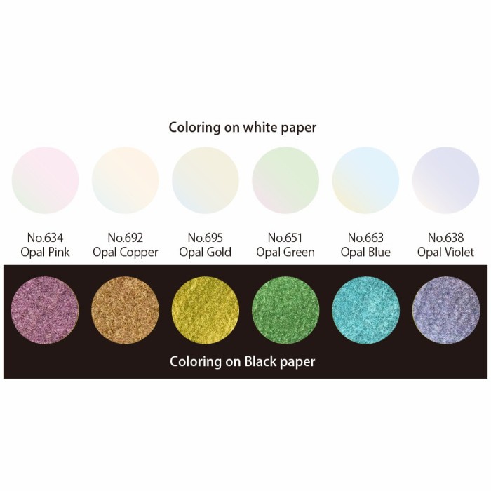 

Produk Unggulan Kuretake Gansai Tambi W/C Opal Colors 6Clr Berkualitas