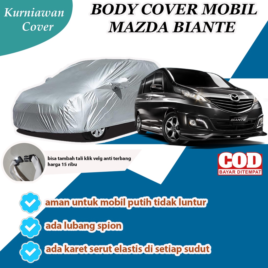 Cover Mobil / Sarung Mobil Mazda Biante / Cover Mobil Mazda Biante / Mobil Mazda Biante