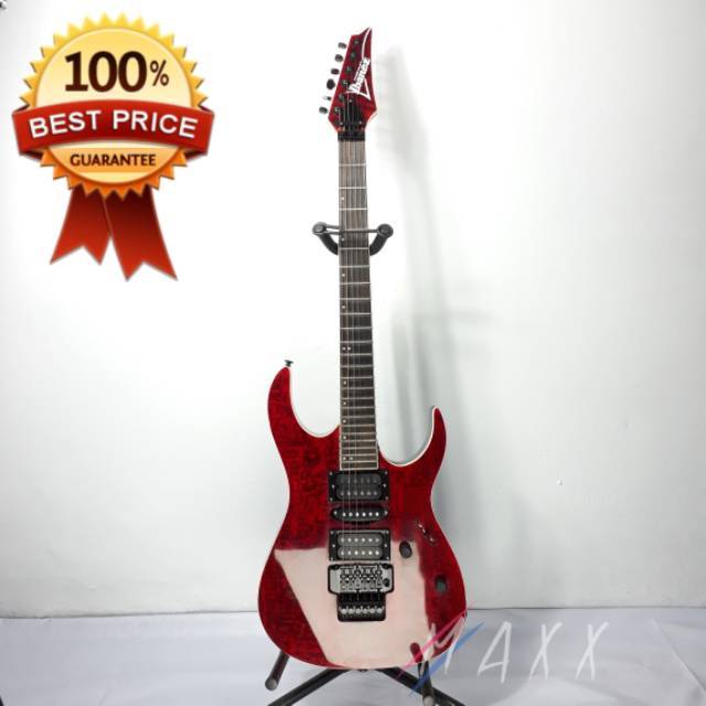 Gitar Ibanez Premium Updown Merah Spesial Korea Pickup