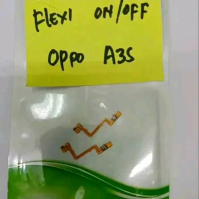 Flexible ON OFF ( Power ) Oppo A3s Original