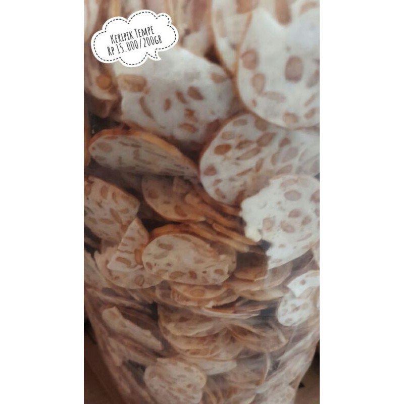 

Keripik Tempe oven