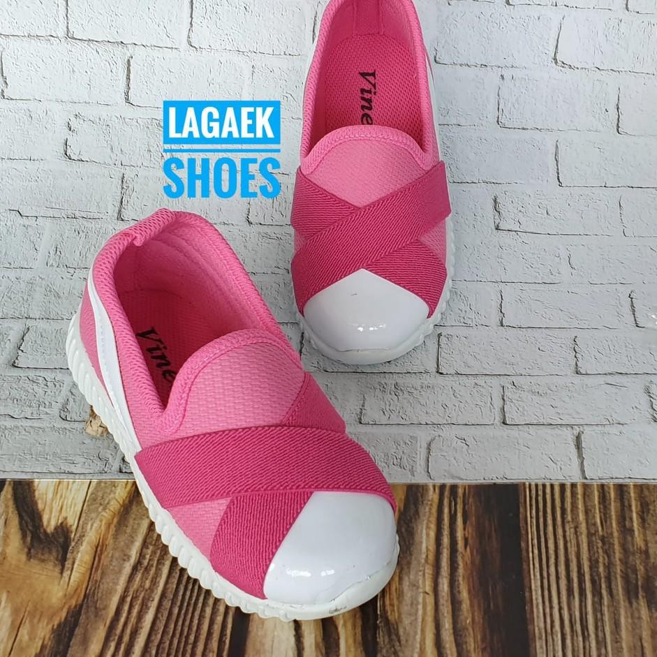 Siap Kirim SEPATU ANAK  PEREMPUAN  SLIP ON USIA  1 2 3 4 5 