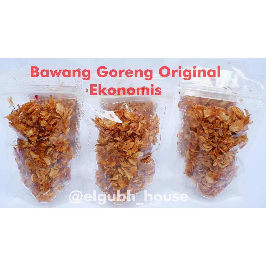 

Bawang Goreng Premium Asli Solok Tanpa Tepung Gurih Harum