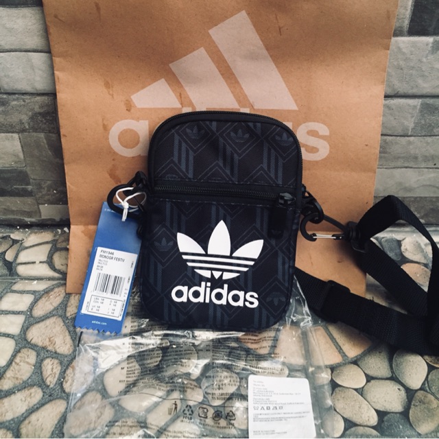 Sling Bag Adidas Trefoil Full Print Original