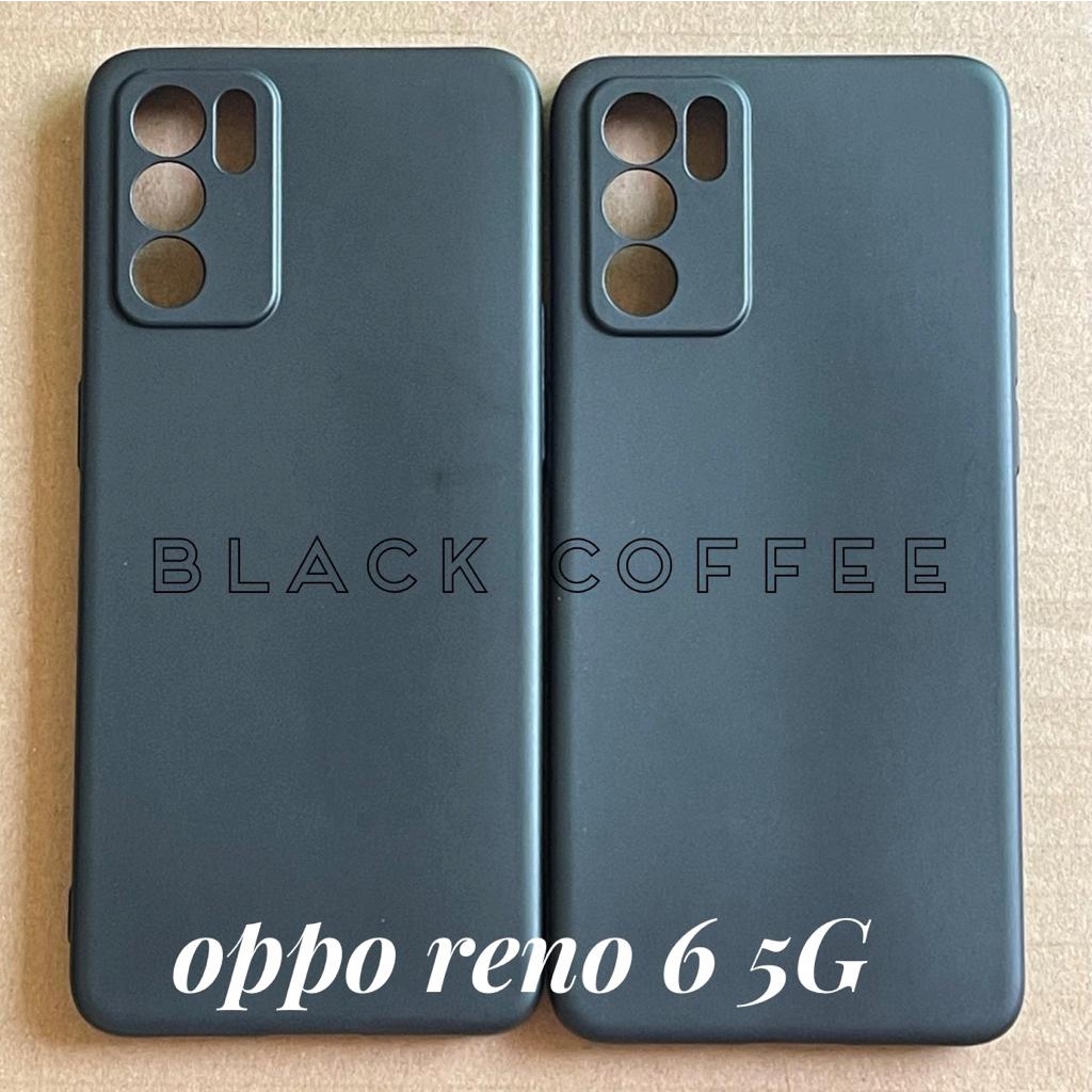 TPU HITAM Soft Case OPPO RENO 6 5G