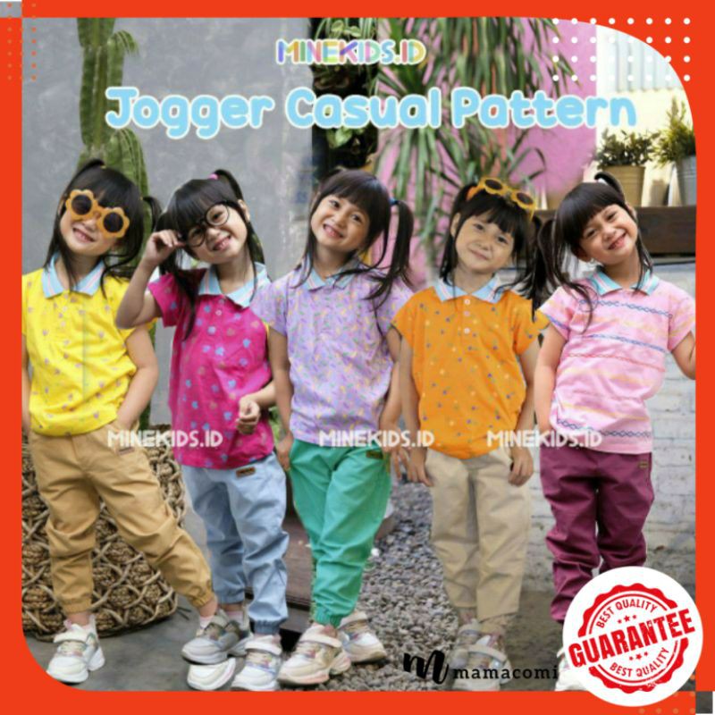 Minekids ID Setelan Joger Anak | Casual Shirt