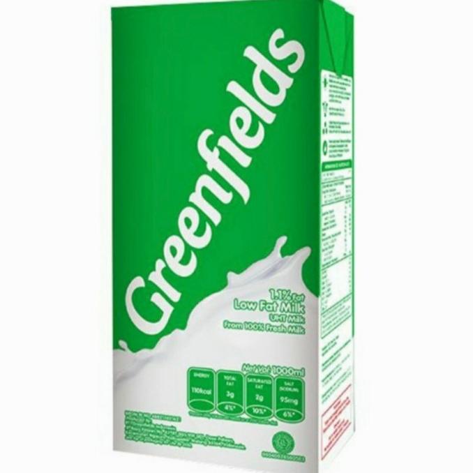 

[COD] Susu Greenfield Milk 1liter kemasan baru (1dus isi )- Instant/ Sameday [COD]