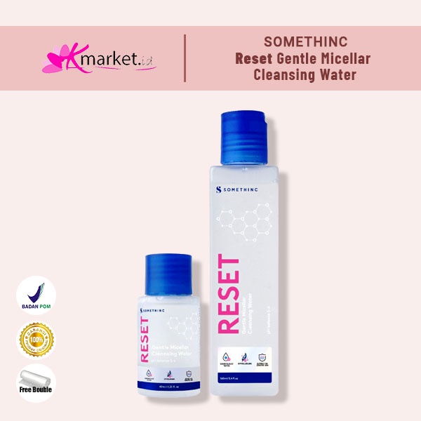 Somethinc Reset Gentle Micellar Cleansing Water 40ml | 160ml