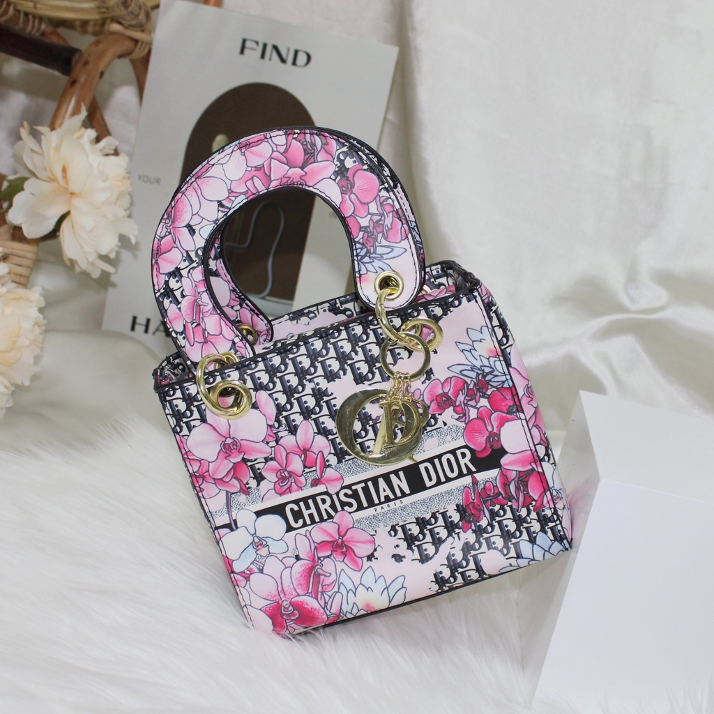 CR 7789 EL 5955 RISCE TAS HAND BAG MINI KECIL IMPORT WANITA CEWEK PEREMPUAN JAKARTA BATAM MOTIF