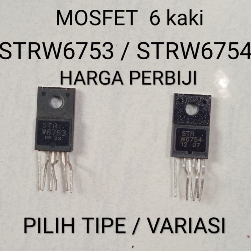 MOSFET FET STRW6753 / STRW6754 STRW 6753 STRW 6754 6 KAKI