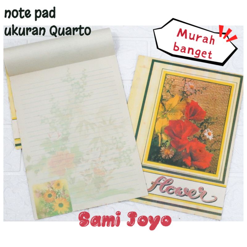 

Block note / note pad memo