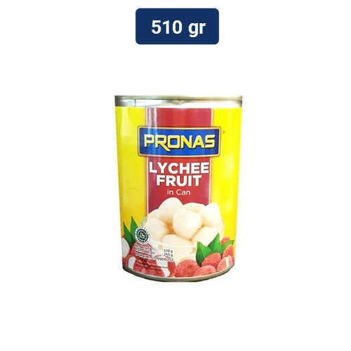 Pronas Buah Leci Segar Dalam Kaleng 510 gr