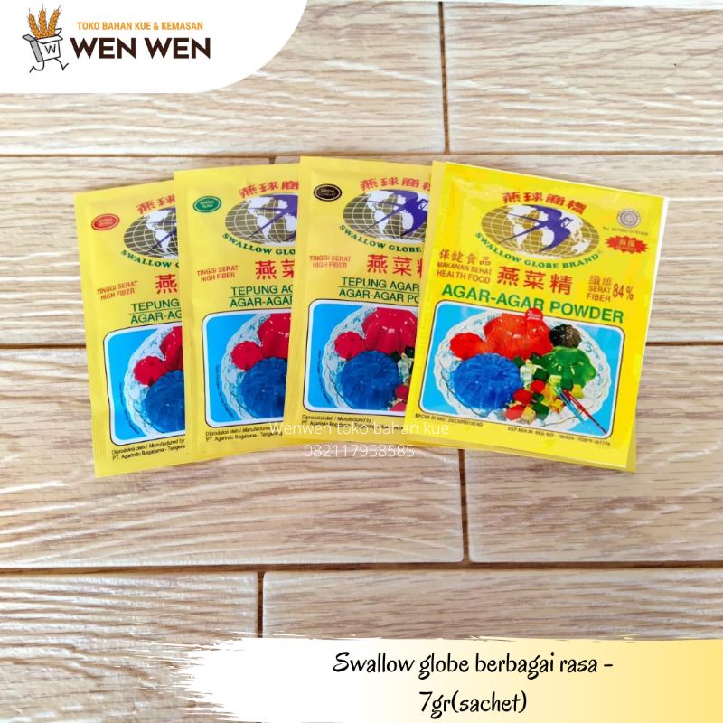 

Agar Swallow globe 7gr sachet