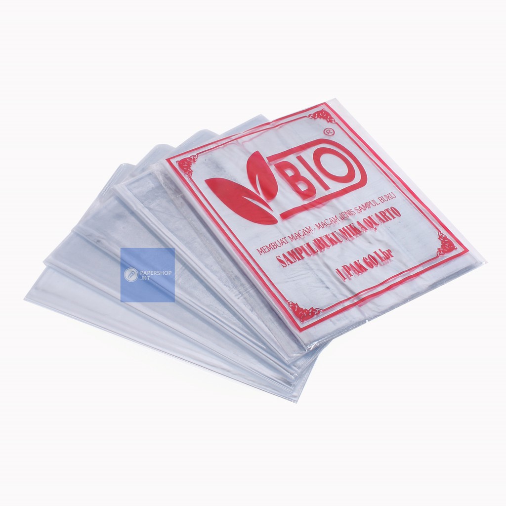 Sampul Buku Plastik Mika Uk. Kwarto ( Perpak isi 10 Lembar ) | Shopee