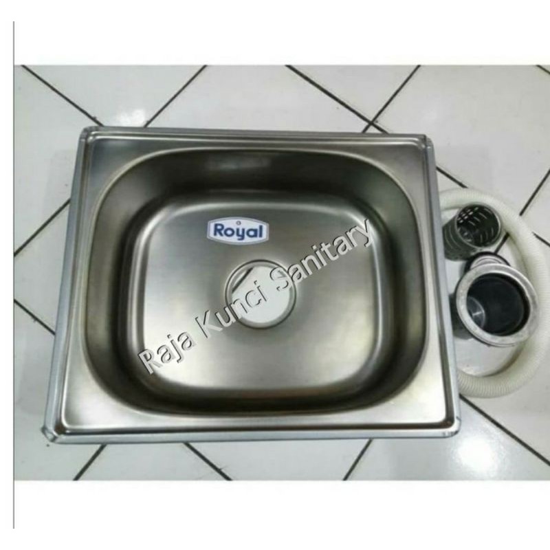 Kitchen Sink Royal SB 42 Econ Stainless/Bak Cuci Piring Kotak/Sink Kotak/Royal/ROYAL