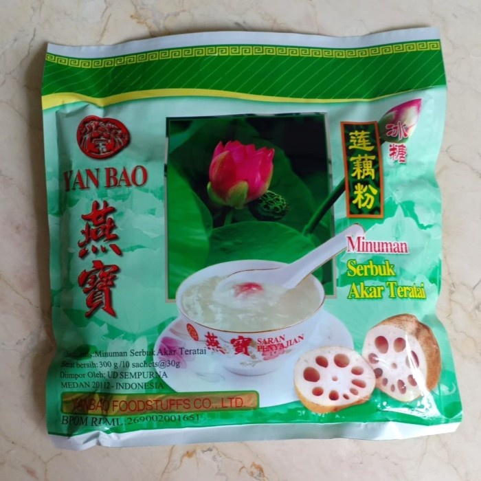 

✨COD✨ Yan Bao Serbuk Akar Teratai