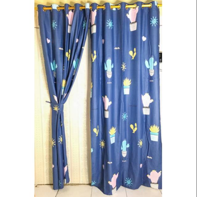 GORDEN SMOKRING BIASA MOTIF KAKTUS SUNSHINE