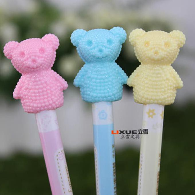 

PENSIL MEKANIK MOTIF BERUANG KECIL (0.7MM)