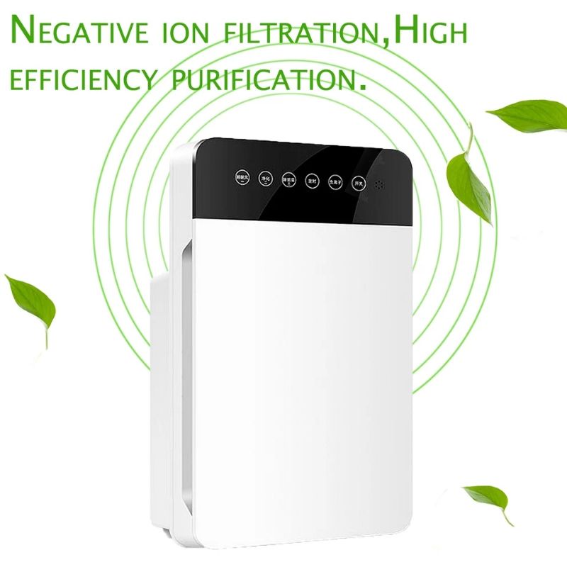 Air Purifier Hepa Filter Smoked Remove Anion Ion Sterilizer Pembersih Udara Ruangan 60m2 Garansi 30Days