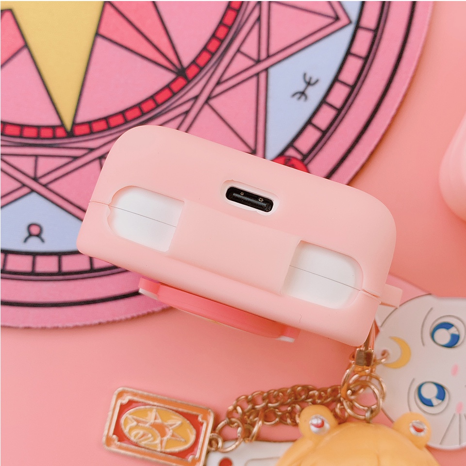 Casing Soft Case Silikon Warna Pink Untuk Xiaomi Air2 se / air2se