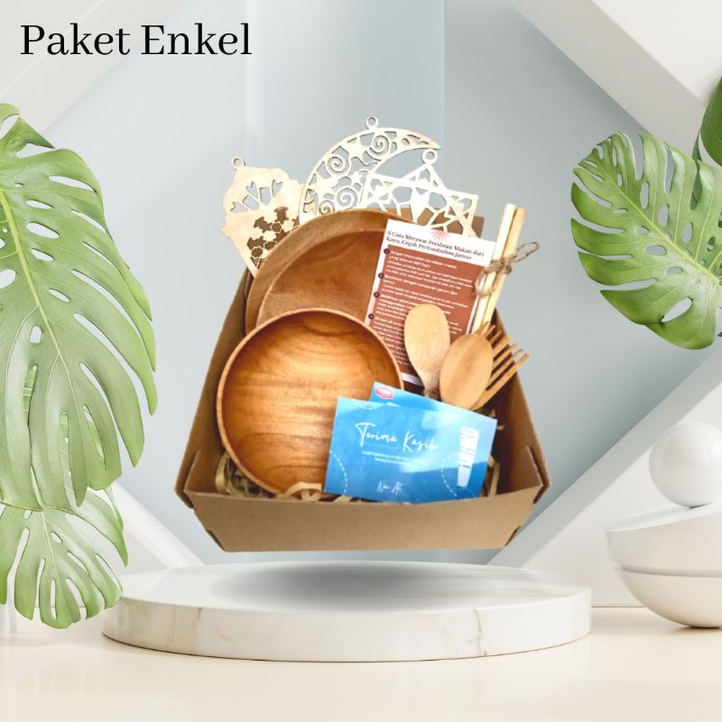 Enkel/Hampers Kayu/Hampers Kayu Simple/ Hamper Kayu Pinus/Hampers Imlek/Hamper Untuk Keluarga/Kayu P