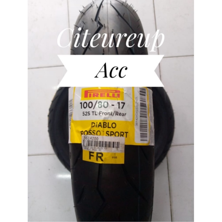 PIRELLI DIABLO ROSSO SPORT 100/80-17