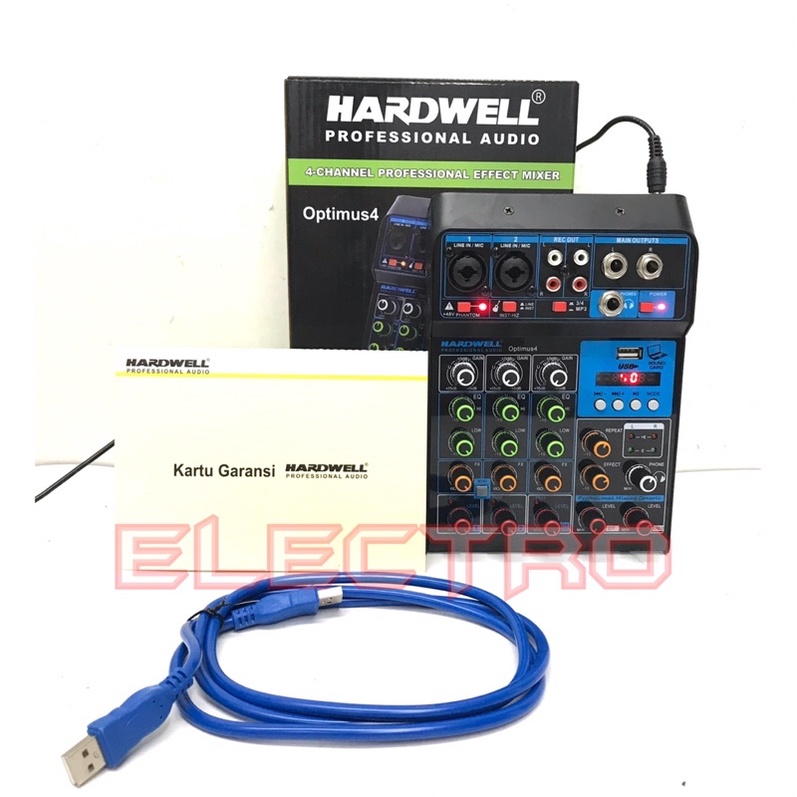 Mixer audio hardwell OPTIMUS4 original 4ch eshop