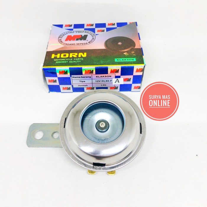 Bel / Klakson Sepeda Motor 12 Volt merk MPM High Quality