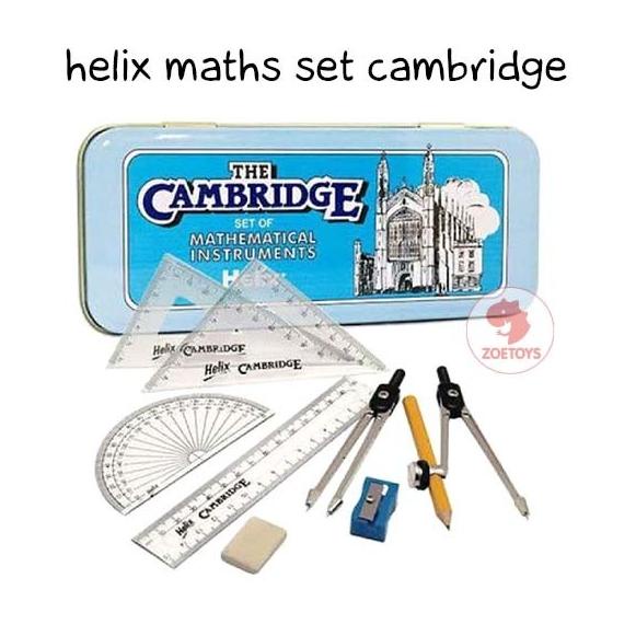 

Zoetoys Helix Maths set Cambridge | Busur Jangka Penggaris Segitiga