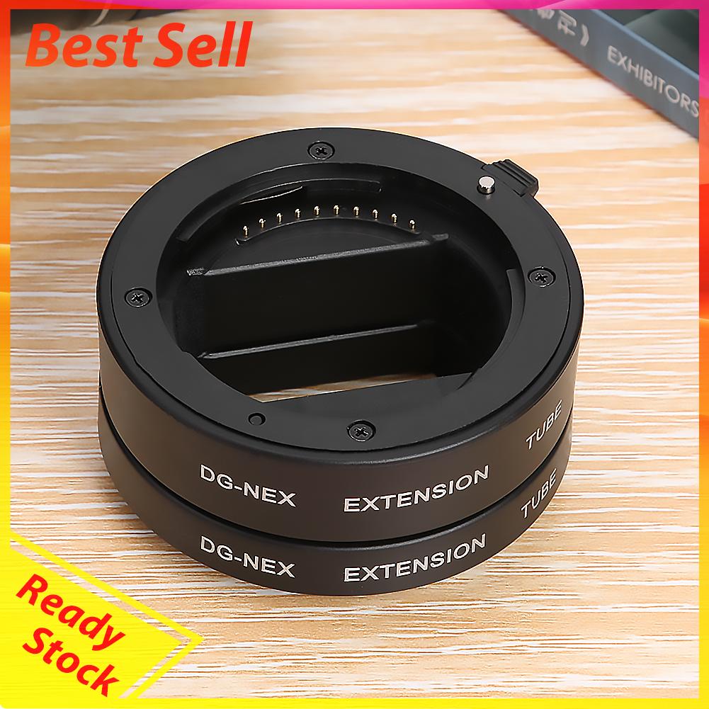 Autofocus Af Tabung Ekstensi Makro 10mm 16mm Untuk Kamera Sony Nex E-Mount